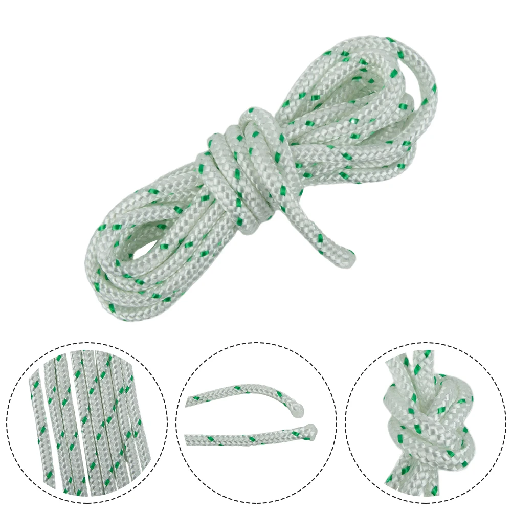 1pcs Pull Start Codo Rope 4.5mmX2m Strong Nylon Start Rope For Lawn Mowers Grass Strimmers Chainsaws Stone Cutters Leaf Blowers
1pcs Pull Start Codo Rope 4.5mmX2m Strong Nylon Start Rope For Lawn Mowers Grass Strimmers Chainsaws Stone Cutters Leaf Blowers