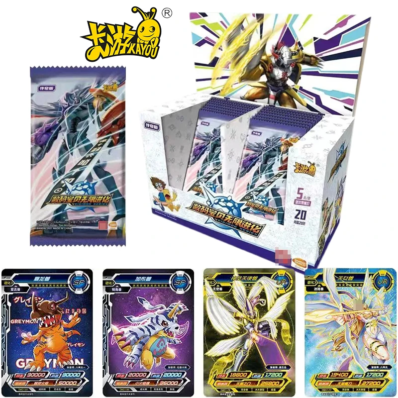 Оригинальная коробка, карты Digimon, легендарные карты Rex SP UR TGR, Аниме Коллекция карточные игрушки
Оригинальная коробка, карты Digimon, легендарные карты Rex SP UR TGR, Аниме Коллекция карточные игрушки