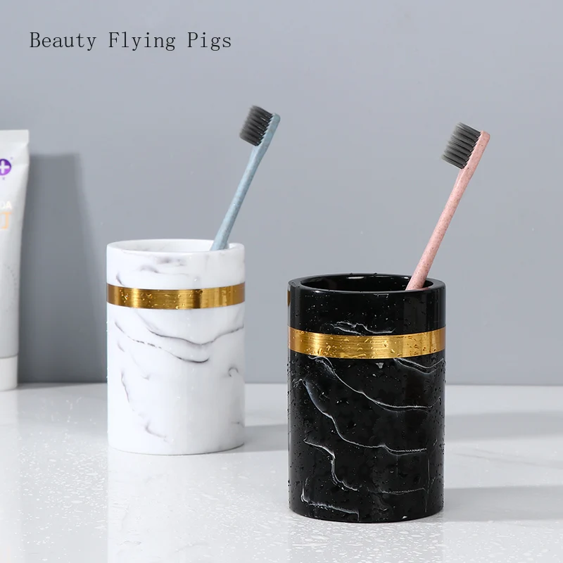Nordic Resin Liquid Soap Bottle Gargle Cup Toothbrush Holder Toothbrush Storage Tool Couple Cup Household Bathroom Accessories
Nordic Resin Liquid Soap Bottle Gargle Cup Toothbrush Holder Toothbrush Storage Tool Couple Cup Household Bathroom Accessories