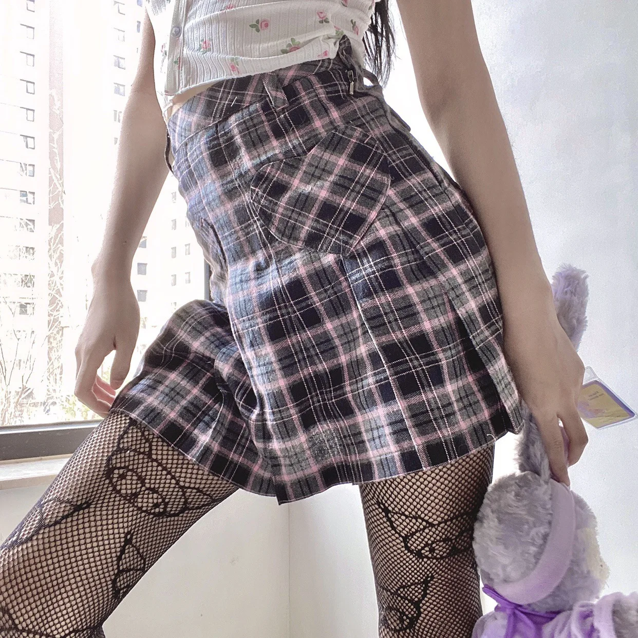 Sanrio Black Kuromi Stocks Girls Net Stockings Sexy Hot Silk Personalized Bottoming Pantyhose Leggings
Sanrio Black Kuromi Stocks Girls Net Stockings Sexy Hot Silk Personalized Bottoming Pantyhose Leggings