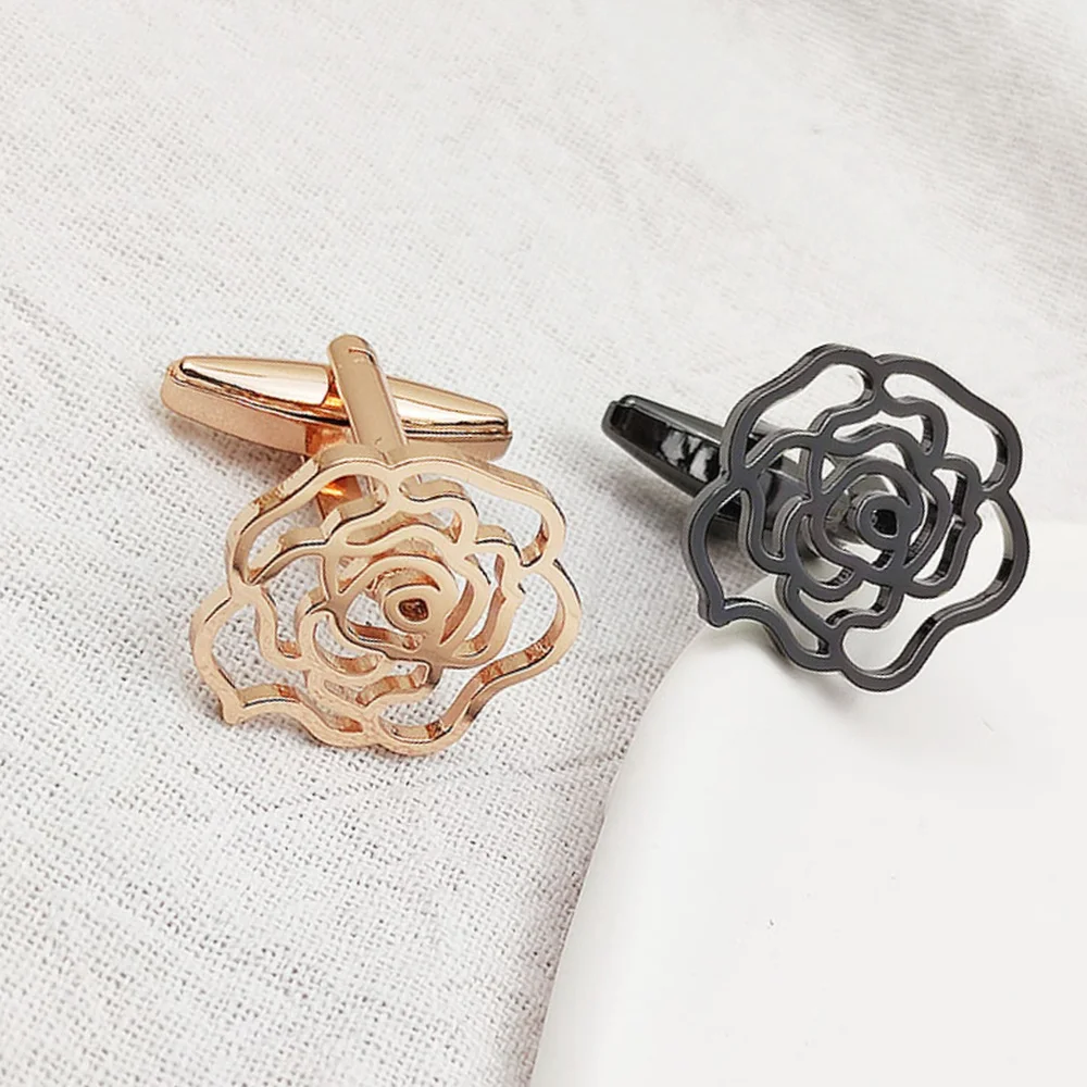 Personalized Rose Flowers Pattern Cufflinks Men Stainless Steel Suit Sleeve Accessories Festival Gift Gemelos Para Hombre Camisa
Personalized Rose Flowers Pattern Cufflinks Men Stainless Steel Suit Sleeve Accessories Festival Gift Gemelos Para Hombre Camisa