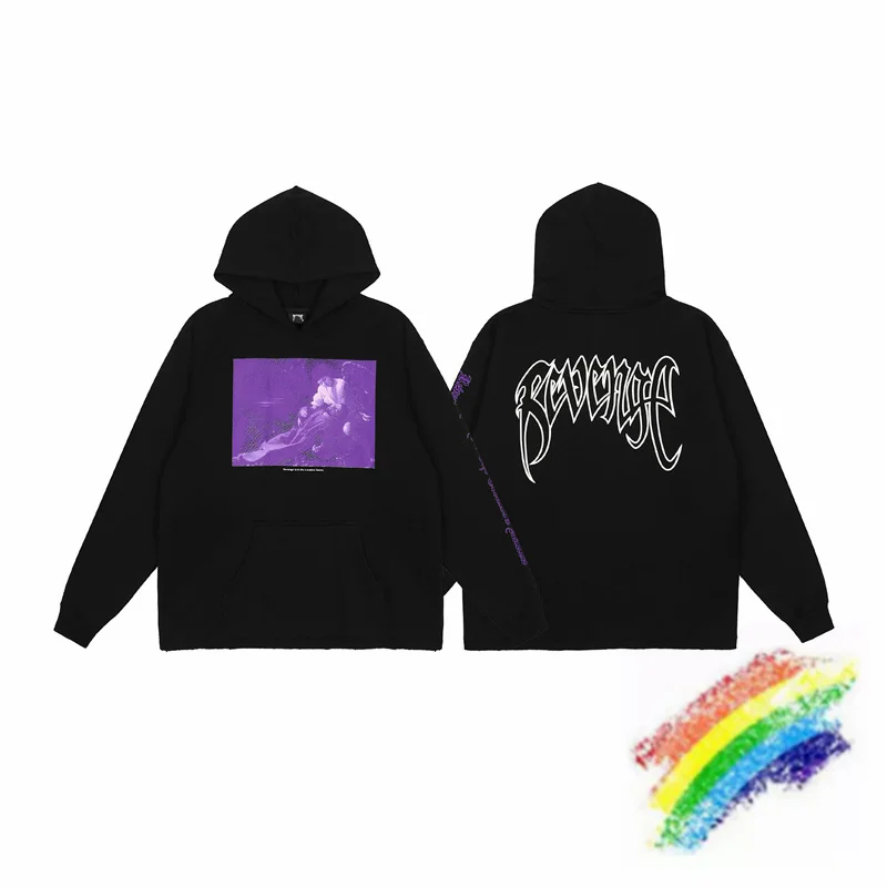 2021FW Revenge Hoodie Men Women 1:1 High Quality Pullover Fashion Casual Revenge Sweatshirts Oversized
2021FW Revenge Hoodie Men Women 1:1 High Quality Pullover Fashion Casual Revenge Sweatshirts Oversized