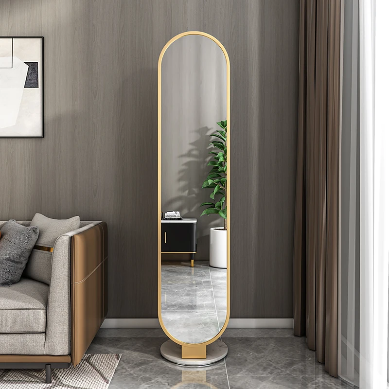 Nordic dressing mirror, floor mirror, full-length mirror, vertical household hanger integrated multifunctional bedroom rotary
Nordic dressing mirror, floor mirror, full-length mirror, vertical household hanger integrated multifunctional bedroom rotary