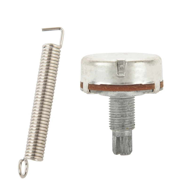 A500K OHM Volume Guitar Potentiometer With 3 Pieces Steel Guitar Tremolo Bridge Tension Springs For Fenders Strat
A500K OHM Volume Guitar Potentiometer With 3 Pieces Steel Guitar Tremolo Bridge Tension Springs For Fenders Strat