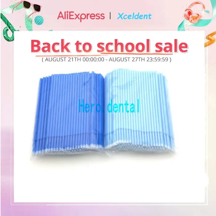 400 PCS Dental Disposable Micro Applicator Brush Bendable
400 PCS Dental Disposable Micro Applicator Brush Bendable