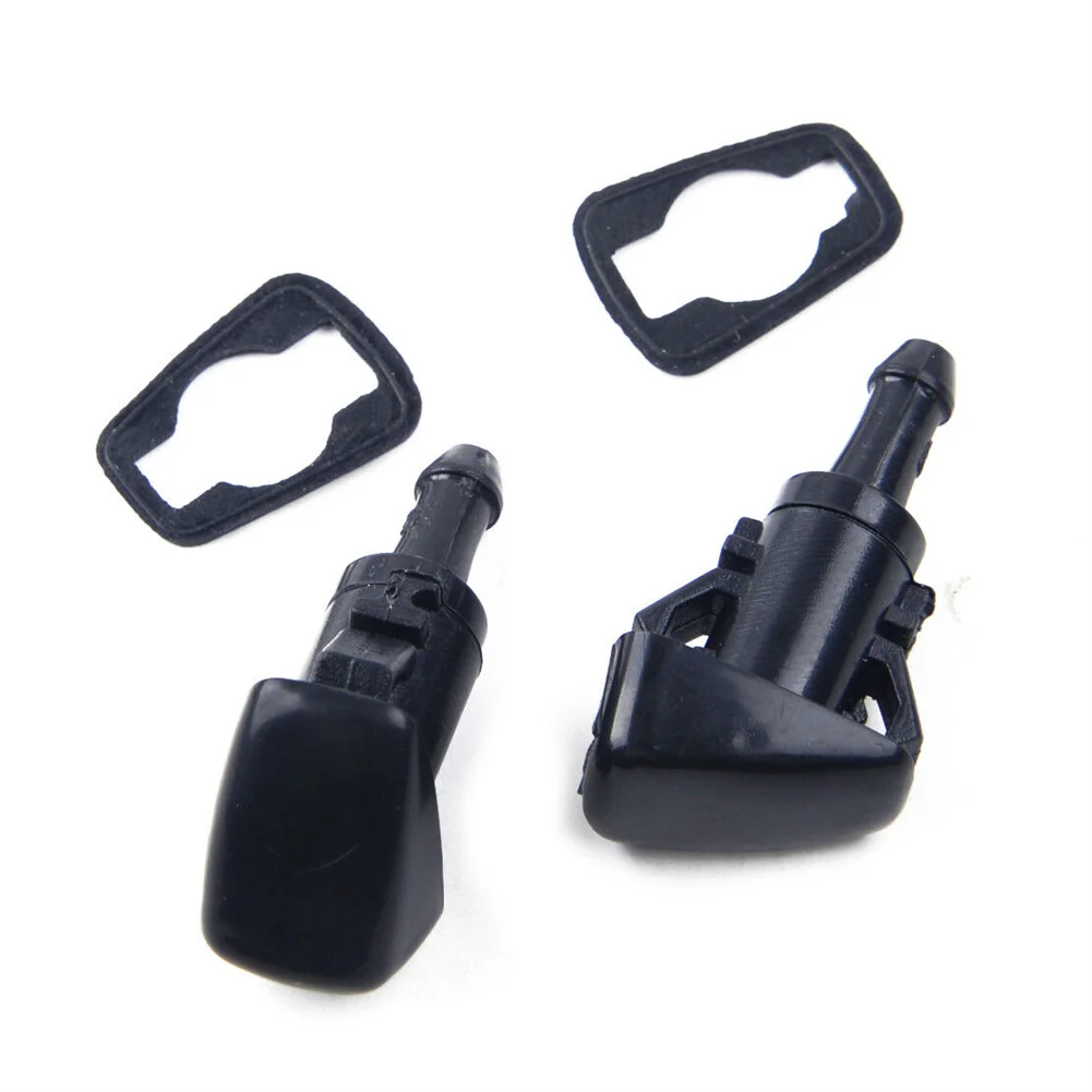 Nozzle Jet Wiper Washer 2pcs ABS Plastic Accessories Black Easy To Install Front Windshield Gaskets High Quality
Nozzle Jet Wiper Washer 2pcs ABS Plastic Accessories Black Easy To Install Front Windshield Gaskets High Quality