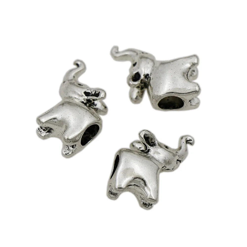 24Pcs Elephant Cuentas Bisutería Fashion Jewelry Findings Components Beads Tibetan Silver Zinc Alloy L1331
24Pcs Elephant Cuentas Bisutería Fashion Jewelry Findings Components Beads Tibetan Silver Zinc Alloy L1331