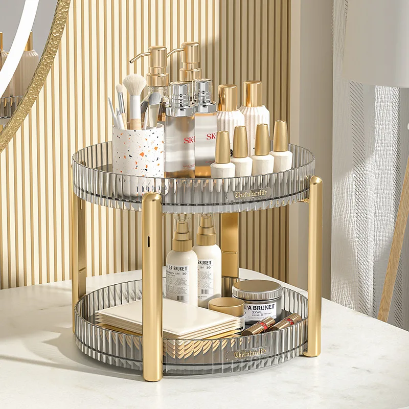 360° Rotating Tray Decorative Tray Organizer Cosmetic Storage Box Kitchen Accessories Snack Seasoning Desktop Multi-layer Shelf
360° Rotating Tray Decorative Tray Organizer Cosmetic Storage Box Kitchen Accessories Snack Seasoning Desktop Multi-layer Shelf