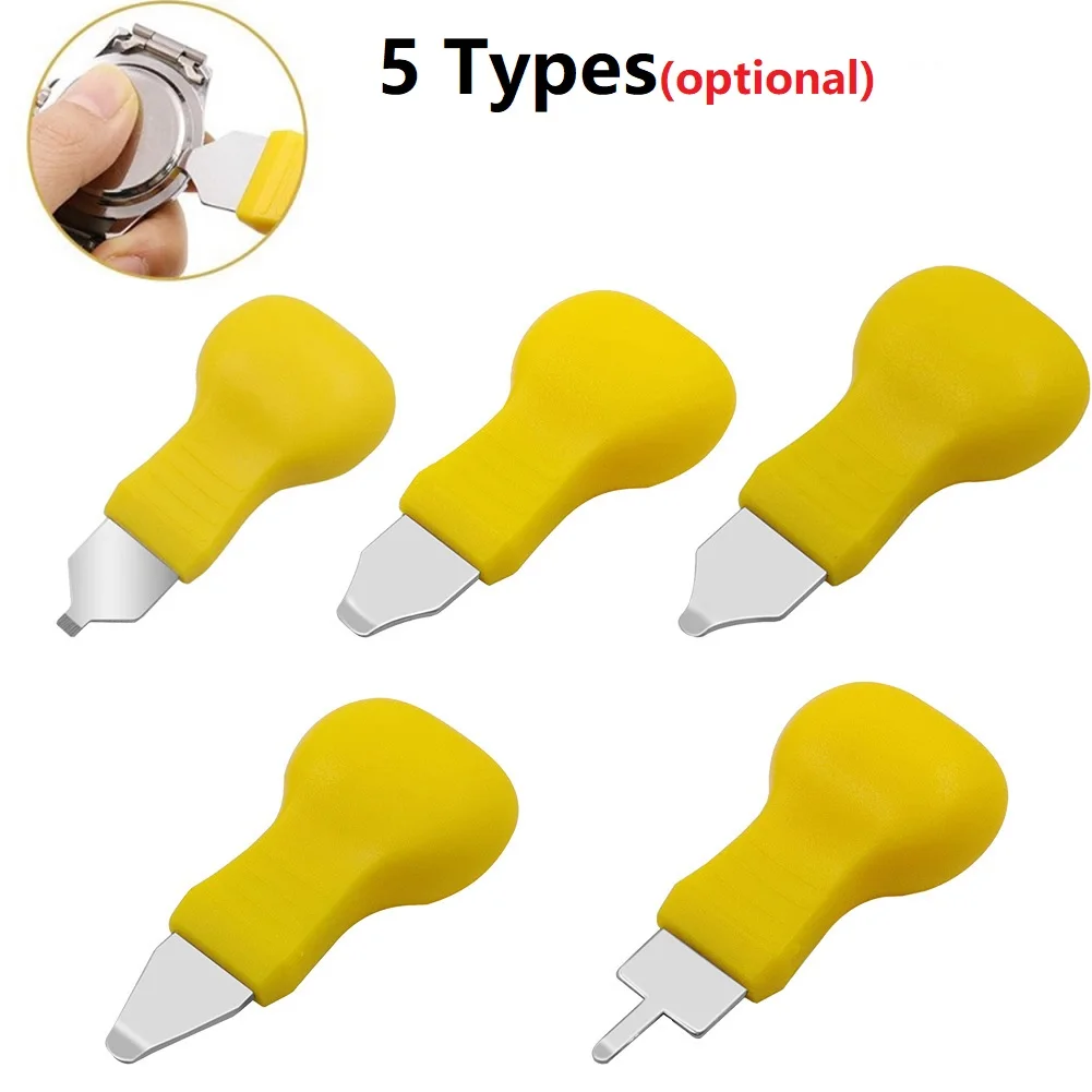 1 Pc Yellow Case Opener Watch Back Case Opener Watch Pry Blade Remover Replacement Repair Tool Professional Repair Hand Tools
1 Pc Yellow Case Opener Watch Back Case Opener Watch Pry Blade Remover Replacement Repair Tool Professional Repair Hand Tools