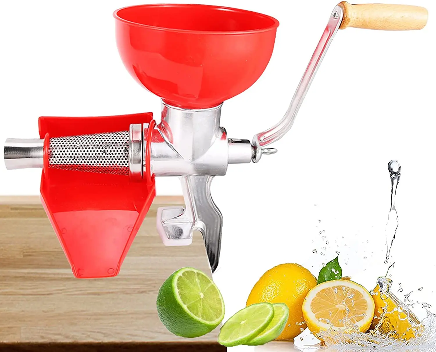 Lemon Juicer,Fruit Juicer,Aluminum Alloy Thick Manual Juicer for Fruit Tomato Lemon Orange Vegetables Kitchen Tool
Lemon Juicer,Fruit Juicer,Aluminum Alloy Thick Manual Juicer for Fruit Tomato Lemon Orange Vegetables Kitchen Tool
