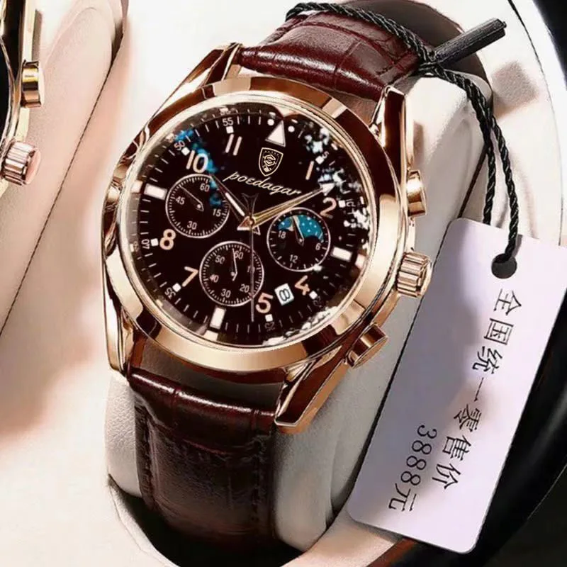 2021 Men Watch Luxury Top Brand POEDAGAR Sport Business Rose Gold Watches Mens Waterproof Quartz Clock Watches Relogio Masculino
2021 Men Watch Luxury Top Brand POEDAGAR Sport Business Rose Gold Watches Mens Waterproof Quartz Clock Watches Relogio Masculino