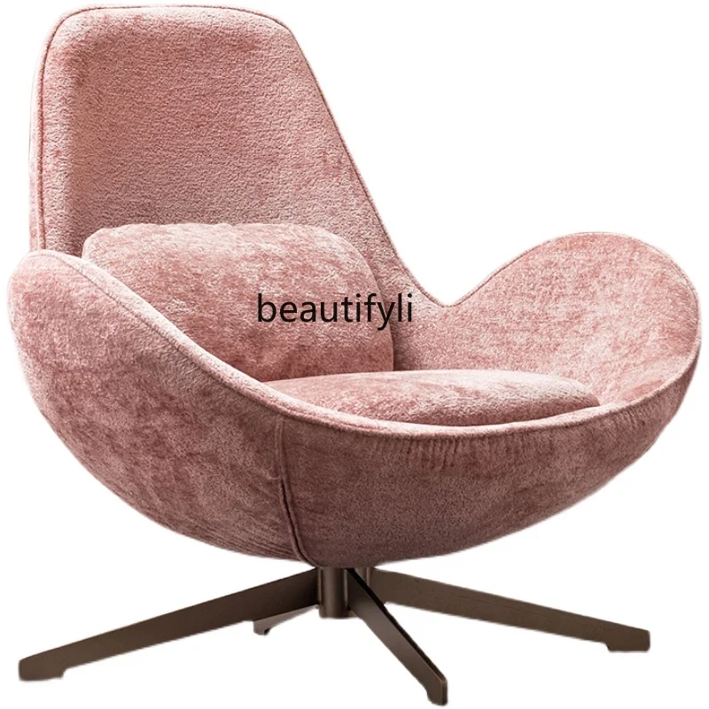 GY Nordic Rotating Egg Chair Leisure Single-Seat Sofa Chair Modern Minimalist Negotiation Chair Lazy Snail Chair
GY Nordic Rotating Egg Chair Leisure Single-Seat Sofa Chair Modern Minimalist Negotiation Chair Lazy Snail Chair