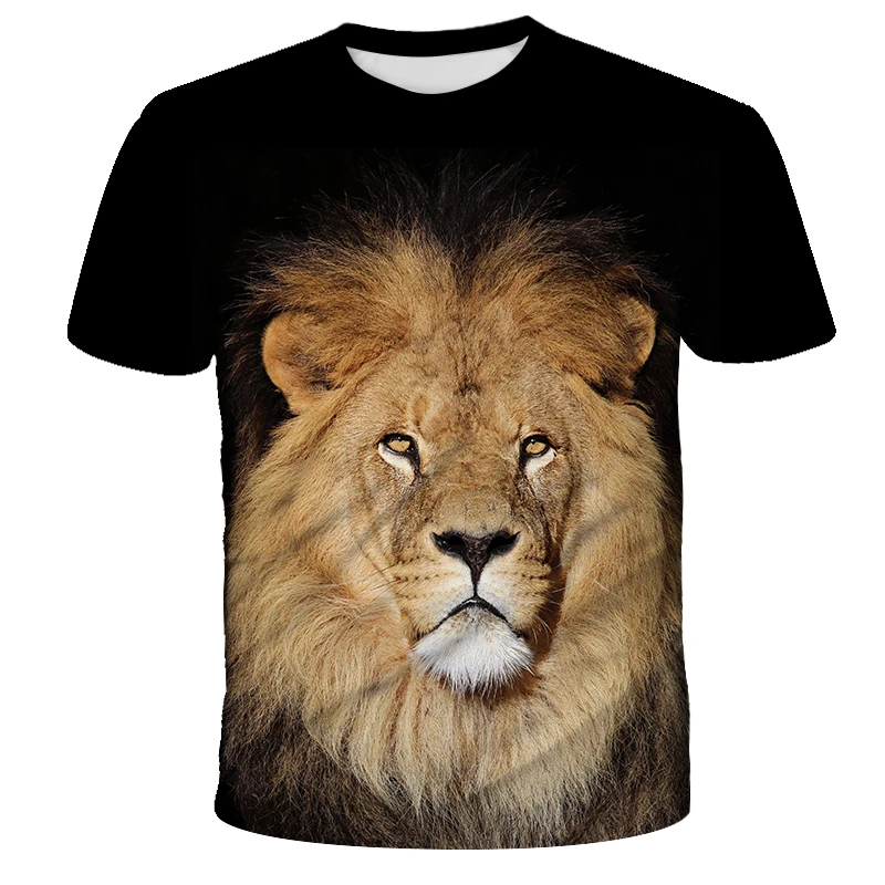New Personality Lion Men's T-shirt 3d Printing Summer Hip-hop O-neck Fashion Casual Street Shirt Sports Breathable And Thin
New Personality Lion Men's T-shirt 3d Printing Summer Hip-hop O-neck Fashion Casual Street Shirt Sports Breathable And Thin