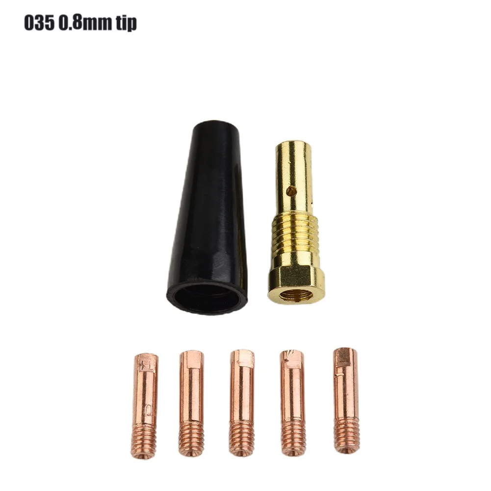 7pcs K3493-1 Copper Conductive Tips Brass Connecting Rod Protective Cover Century FC90 Flux Core Wire Feeder Airless Nozzle Tip
7pcs K3493-1 Copper Conductive Tips Brass Connecting Rod Protective Cover Century FC90 Flux Core Wire Feeder Airless Nozzle Tip