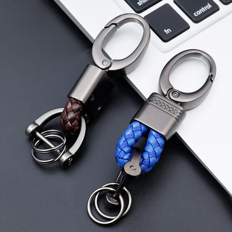 Car Braided Rope Keychain Zinc Alloy Metal Leather Keyring with Screwdriver Universal Weave Rope Pendant Key Holder Men Women
Car Braided Rope Keychain Zinc Alloy Metal Leather Keyring with Screwdriver Universal Weave Rope Pendant Key Holder Men Women