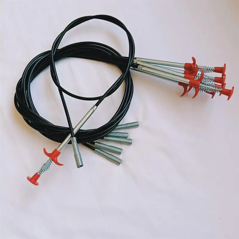 1.6m Pipeline Dredge Sink Hair Brush Cleaner Bend Sink Tool With Grip Spring Pipe Dredging Tools
1.6m Pipeline Dredge Sink Hair Brush Cleaner Bend Sink Tool With Grip Spring Pipe Dredging Tools