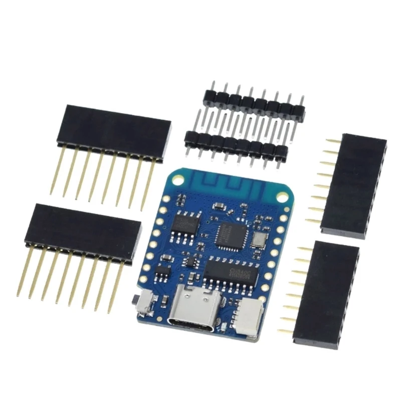 QX2B For WEMOS Mini .0.0 WIFI Internet of Things Board TYPE-C USB Port based- ESP8266 4MB MicroPython Nodemcu -Arduino
QX2B For WEMOS Mini .0.0 WIFI Internet of Things Board TYPE-C USB Port based- ESP8266 4MB MicroPython Nodemcu -Arduino