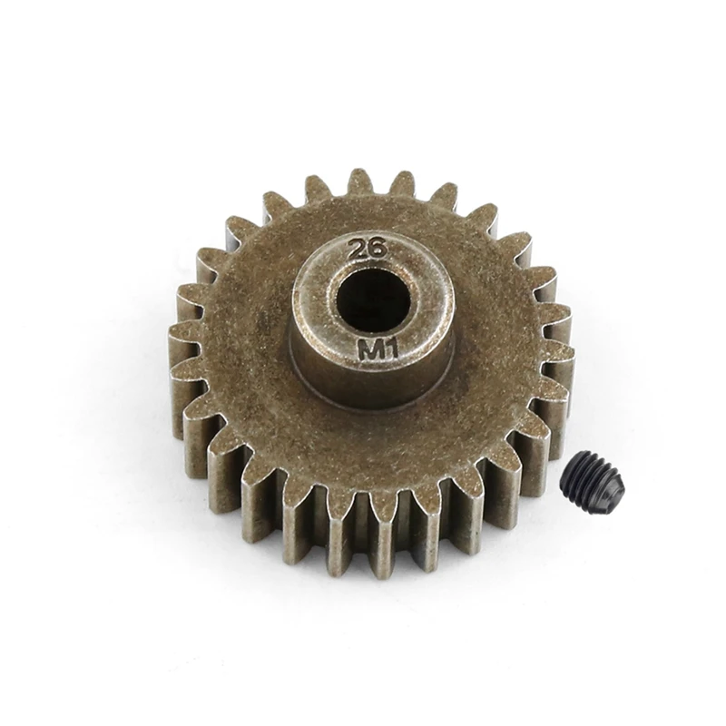 26T Motor Gear Pinion Gear 1.0M 5Mm 6497 For TRAXXAS Maxx Hoss RC Car Spare Parts Accessories
26T Motor Gear Pinion Gear 1.0M 5Mm 6497 For TRAXXAS Maxx Hoss RC Car Spare Parts Accessories