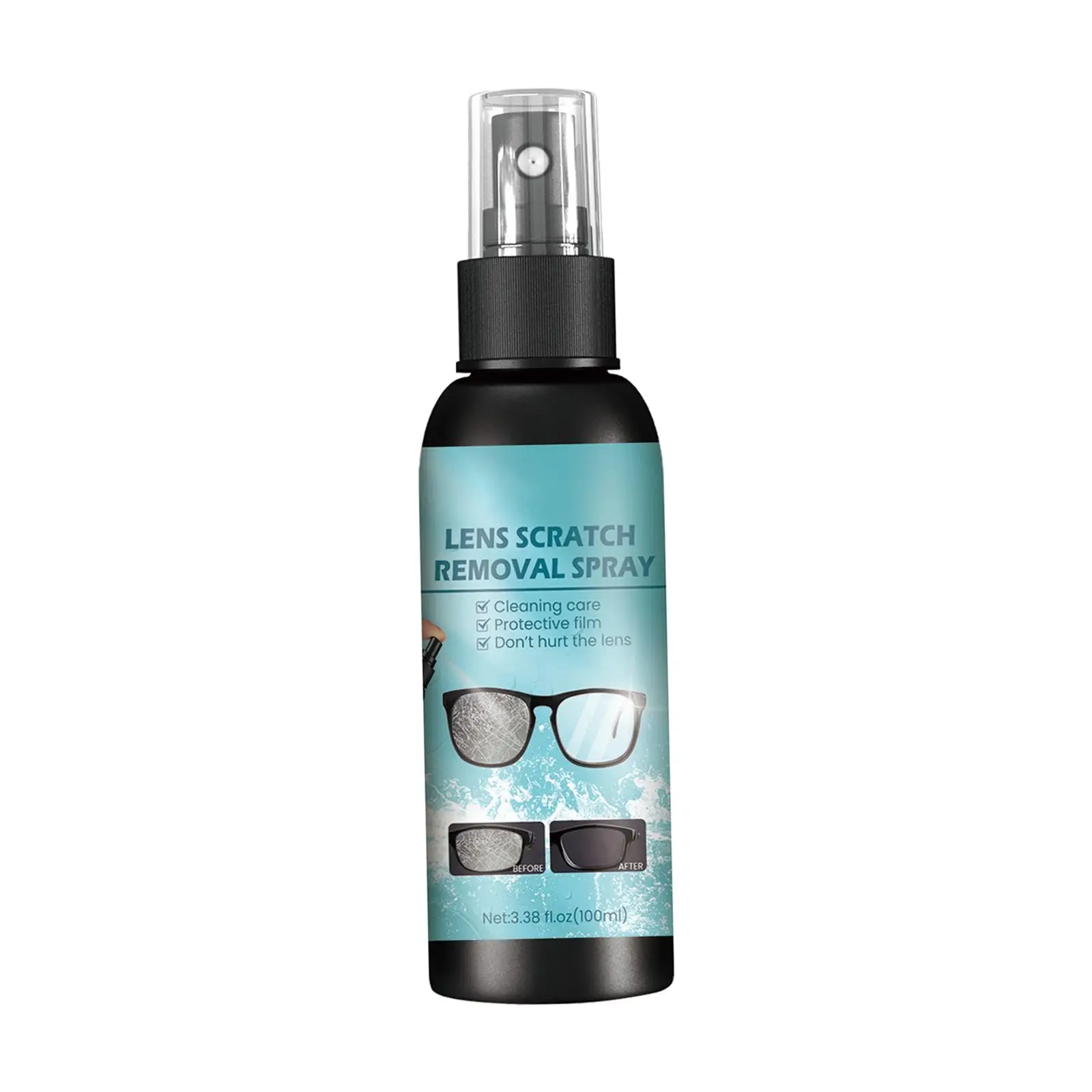 Glasses Cleaner Easy to Use Portable Cleaning Care Lens Cleaner Spray Bottle 
Glasses Cleaner Easy to Use Portable Cleaning Care Lens Cleaner Spray Bottle