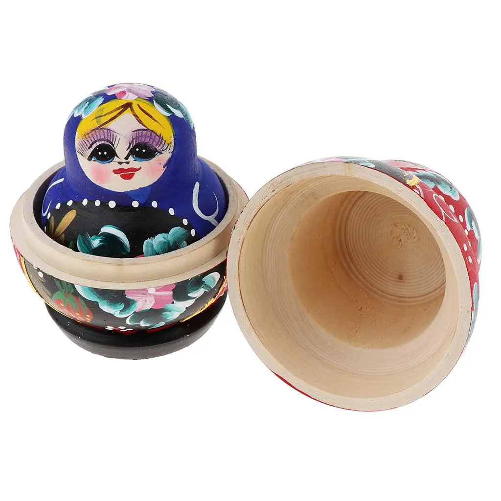 10 Pieces Hand Painted Flower Girl Russian Nesting Doll Wooden Matryoshka Stacking Office Decor
10 Pieces Hand Painted Flower Girl Russian Nesting Doll Wooden Matryoshka Stacking Office Decor