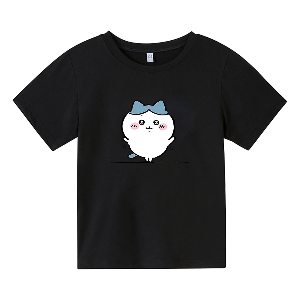 Chiikawa It Waved Its Arms Cartoon T Shirts Girls Casual 100% Cotton T-shirts High Quality Appliques Kawaii/Cute Children Summer
Chiikawa It Waved Its Arms Cartoon T Shirts Girls Casual 100% Cotton T-shirts High Quality Appliques Kawaii/Cute Children Summer