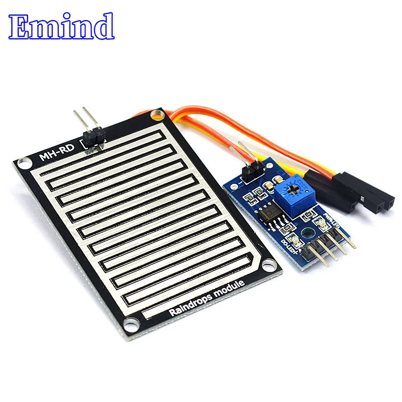 2/3Pcs Raindrop Sensing Module Raining Rain High Sensitive Detection Module Large-Area Leaf Humidity Detection
2/3Pcs Raindrop Sensing Module Raining Rain High Sensitive Detection Module Large-Area Leaf Humidity Detection