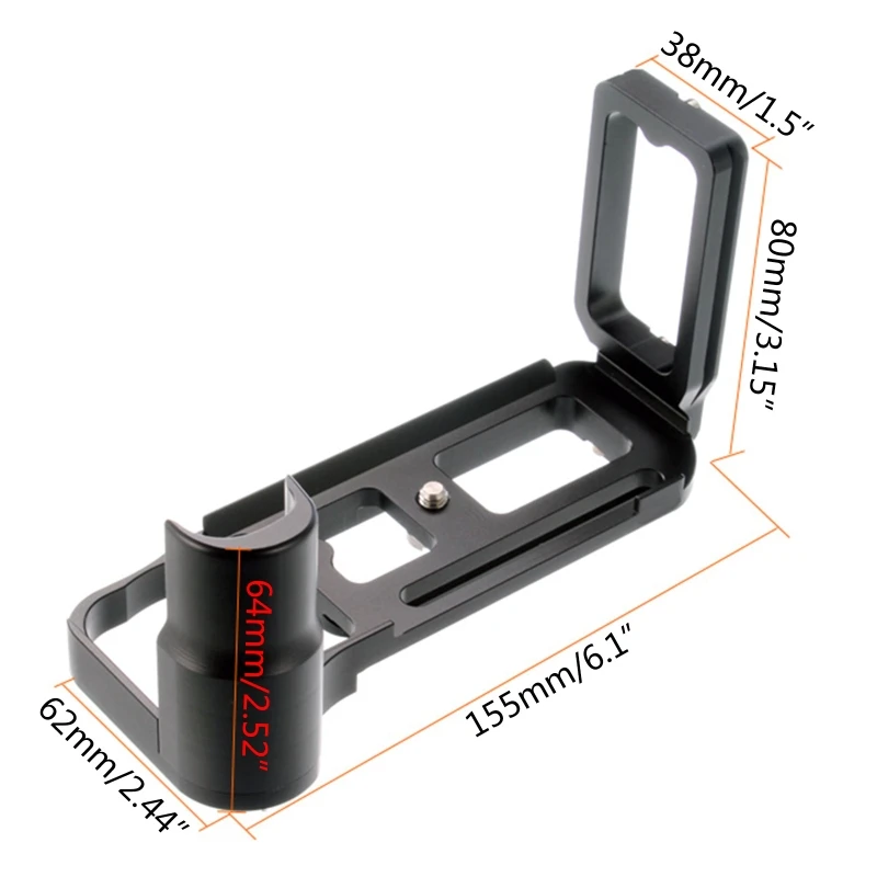 R91A Quick Release Plate L Bracket L-shape Vertical Hand Grip Arca-style for Nikon DF
R91A Quick Release Plate L Bracket L-shape Vertical Hand Grip Arca-style for Nikon DF