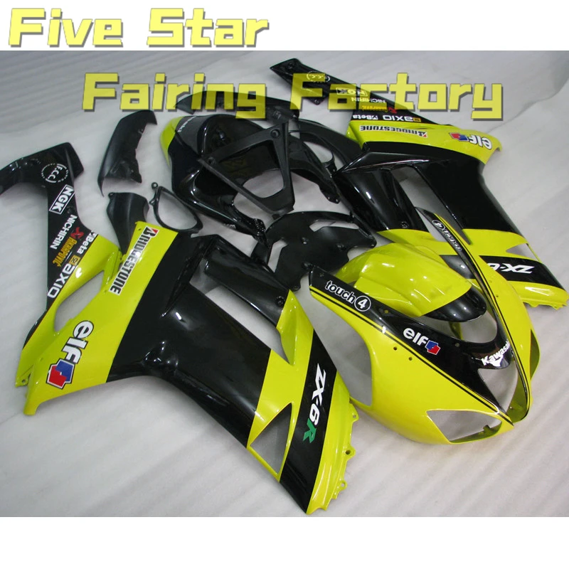 Motorcycle Fairing Kit For Kawasaki Ninja ZX6R 636 2007 2008 ZX 6R Injection Mold Bodywork High Quality Shell Yellow Black EIF
Motorcycle Fairing Kit For Kawasaki Ninja ZX6R 636 2007 2008 ZX 6R Injection Mold Bodywork High Quality Shell Yellow Black EIF