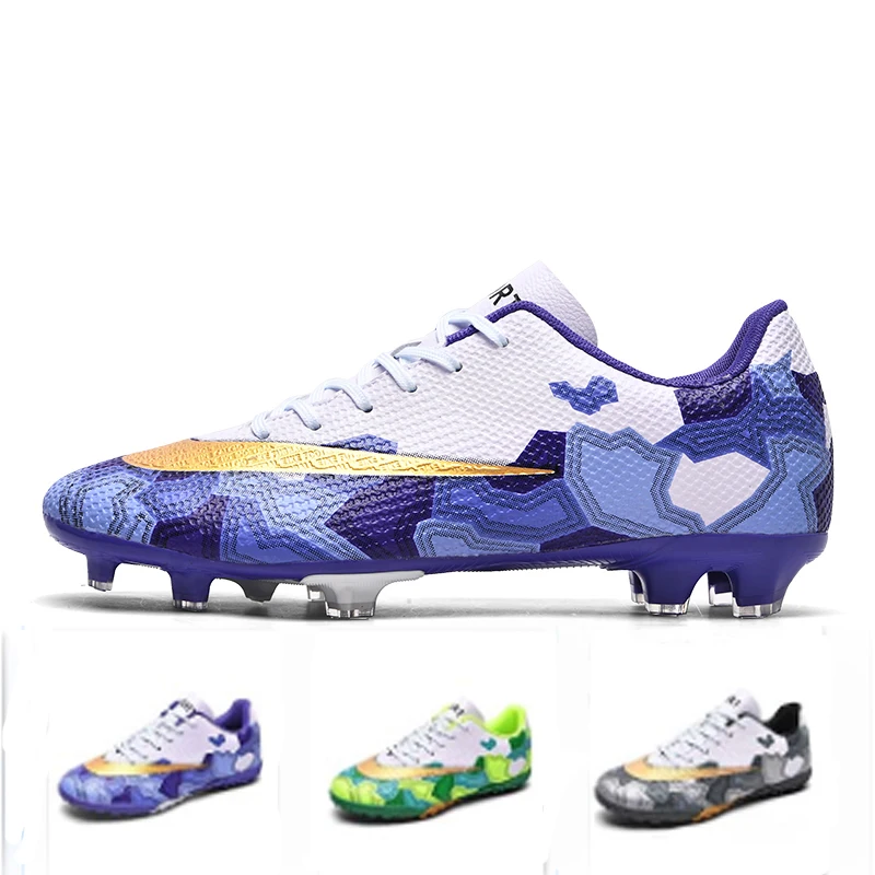 2022new men soccer shoes adult professional high ankle football boots children grass training cleats footwear kids sneakers35-45
2022new men soccer shoes adult professional high ankle football boots children grass training cleats footwear kids sneakers35-45