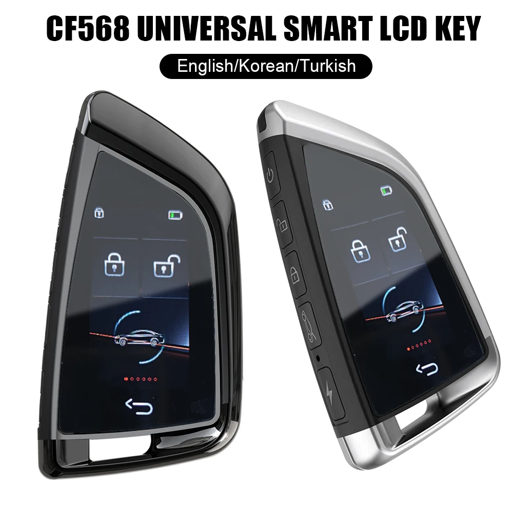 

CF920 Car Ignition Smart Electric Key Starter Start LCD Buttons Switch Auto Keyless System Automatic Vehicle Door Lock Universal