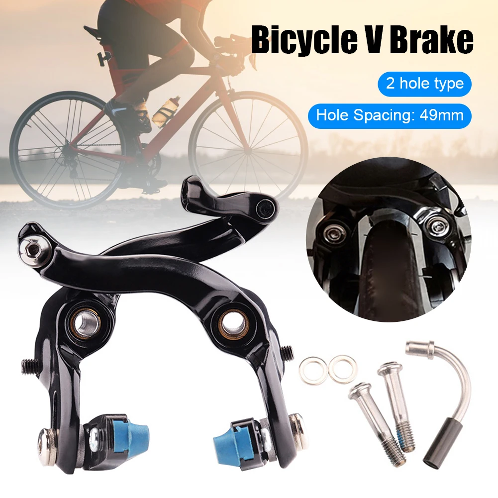 V Brake Caliper Mountain Road Bike Aluminum Alloy 2 Hole Hidden V Brake Replacement Adjustable Spring Bicycle Accessories Parts
V Brake Caliper Mountain Road Bike Aluminum Alloy 2 Hole Hidden V Brake Replacement Adjustable Spring Bicycle Accessories Parts