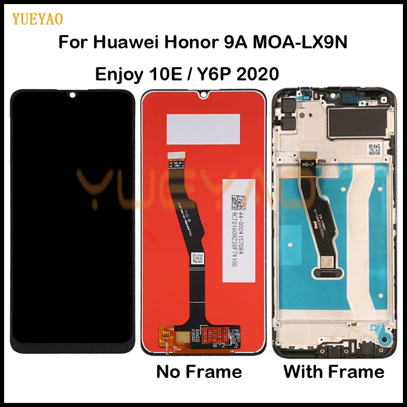ЖК-дисплей и сенсорный экран для Huawei Honor 9A Замена 9 A Y6P 2020 ЖК-экран |