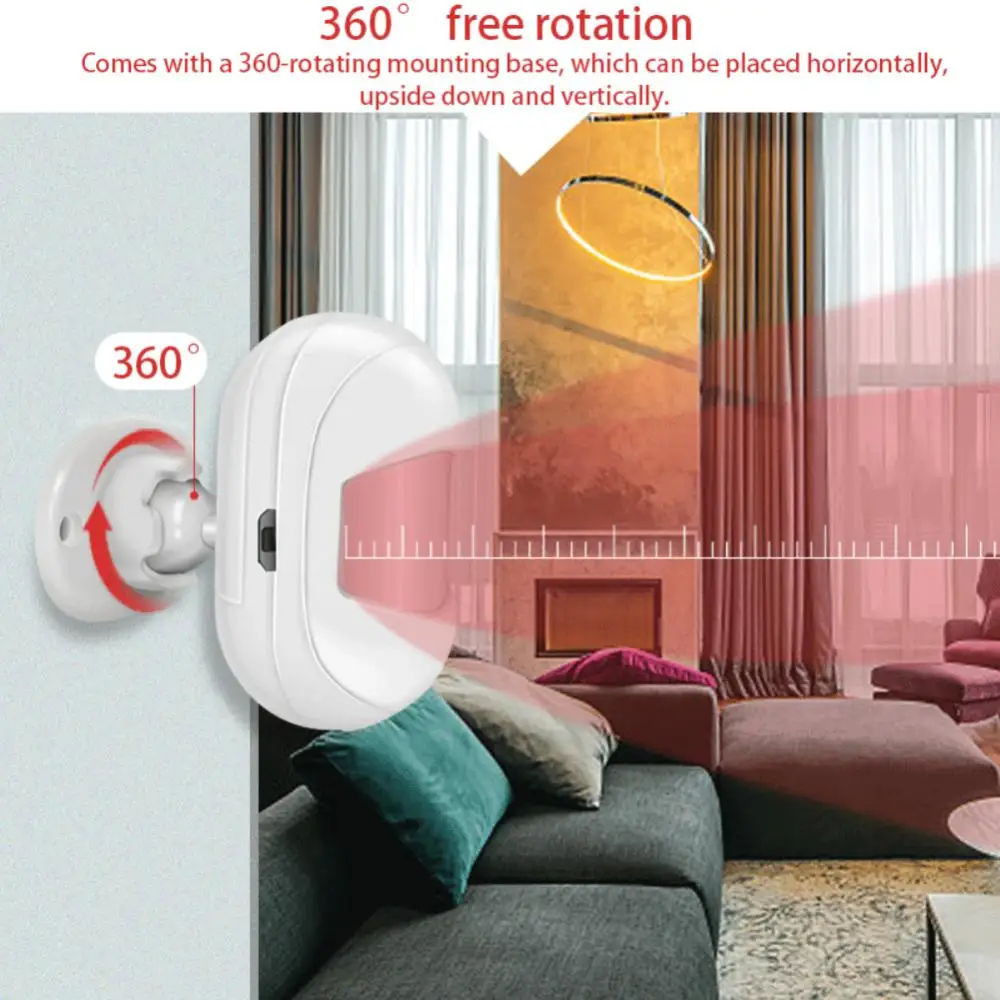 

Mini Tuya Zigbee3.0 Motion Sensor Smart Home Smart Pir Motion Sensor Tuya Smart Body Movement Detecter Zigbee Wireless