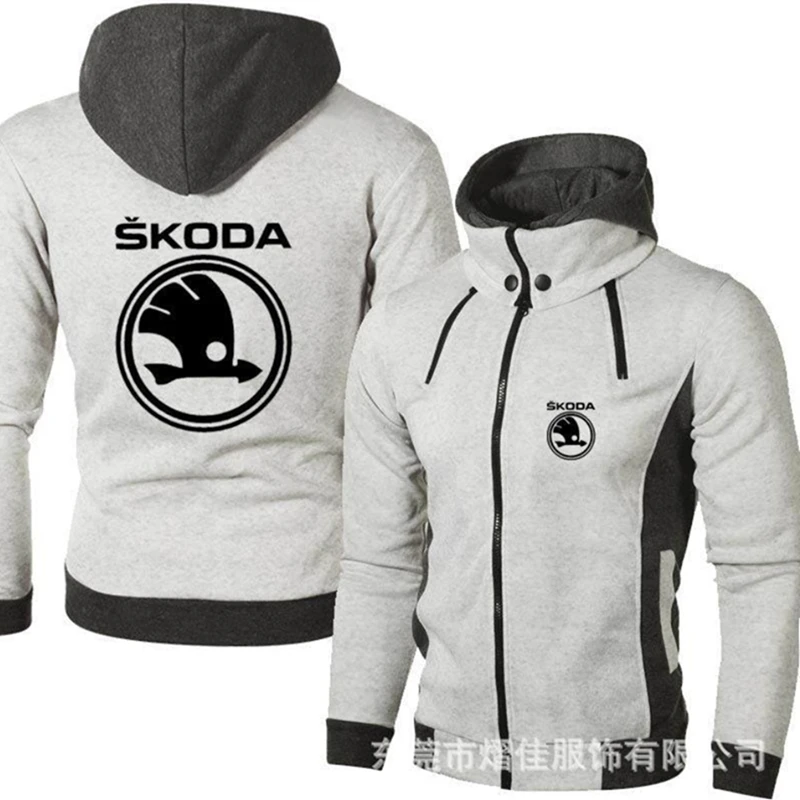2022 New SKODA Men's Clothing Sweatshirt Casual Male Jacket Fleece Warm Hoodies Quality SportWear Harajuku Outwear
2022 New SKODA Men's Clothing Sweatshirt Casual Male Jacket Fleece Warm Hoodies Quality SportWear Harajuku Outwear