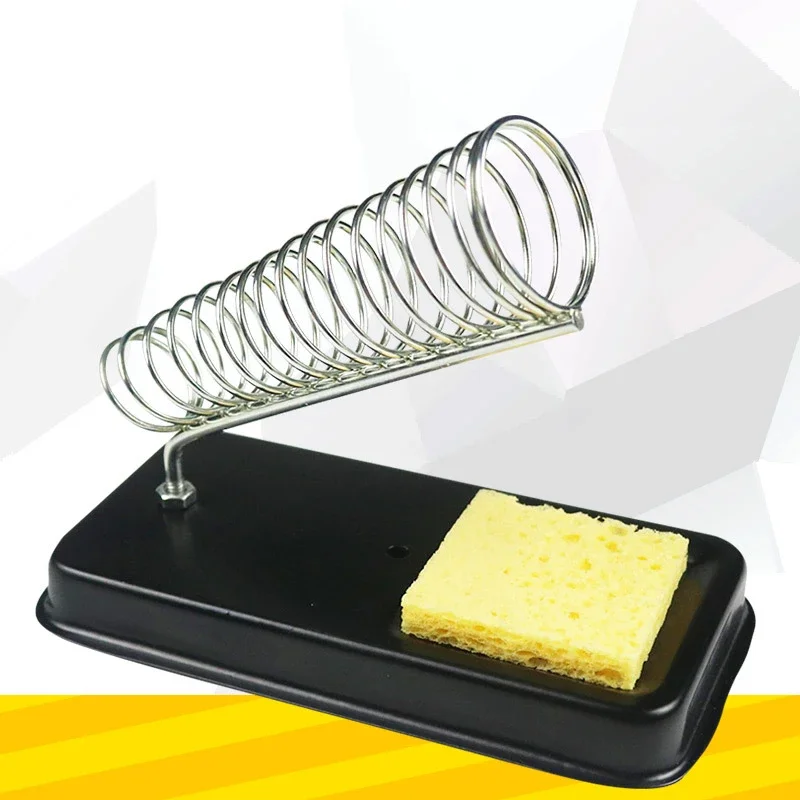 Resistance High Iron Holder Generic Welding With Welding Cleaning Soldering Electric Pads Universal Sponge Temperature Stand
Resistance High Iron Holder Generic Welding With Welding Cleaning Soldering Electric Pads Universal Sponge Temperature Stand