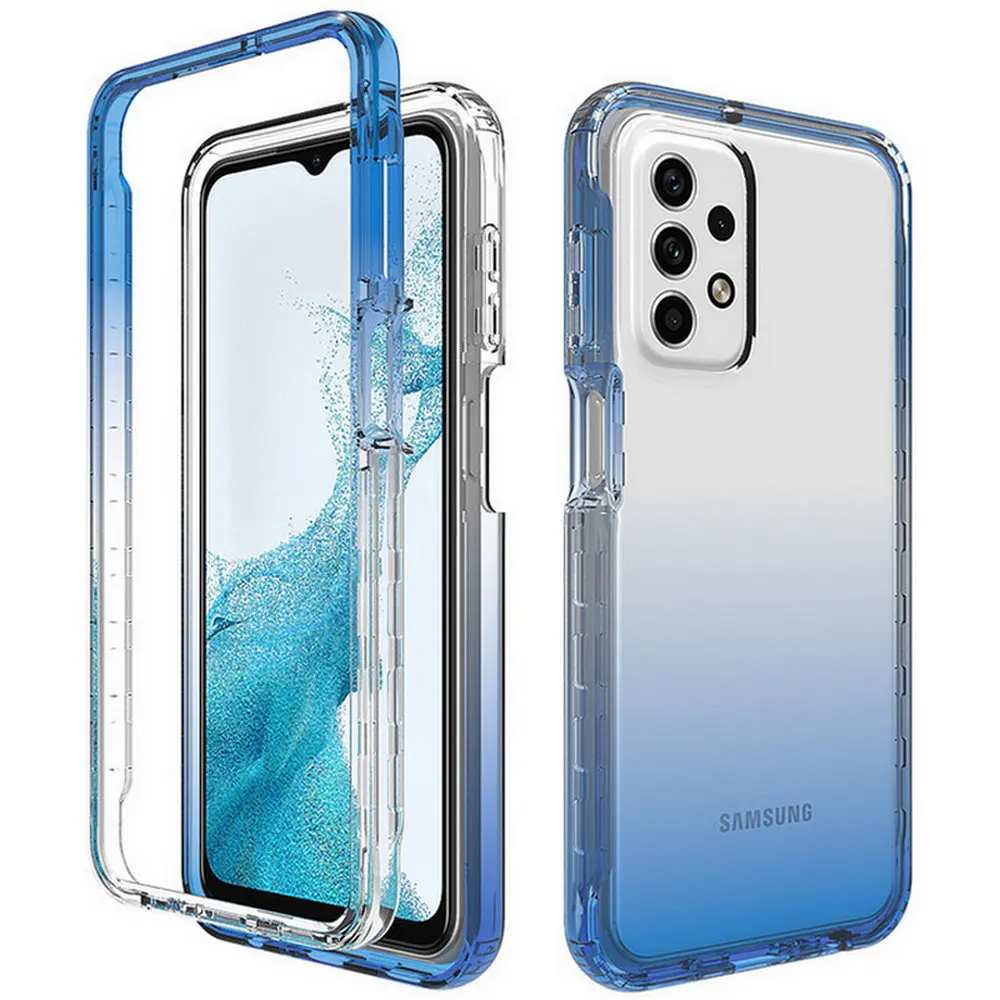 Shockproof Case for Samsung Galaxy A23 5G Crystal Case Luxury Gradient Bumper Back Panel Cover for Galaxy A23 4G Case A 23 Funda
Shockproof Case for Samsung Galaxy A23 5G Crystal Case Luxury Gradient Bumper Back Panel Cover for Galaxy A23 4G Case A 23 Funda