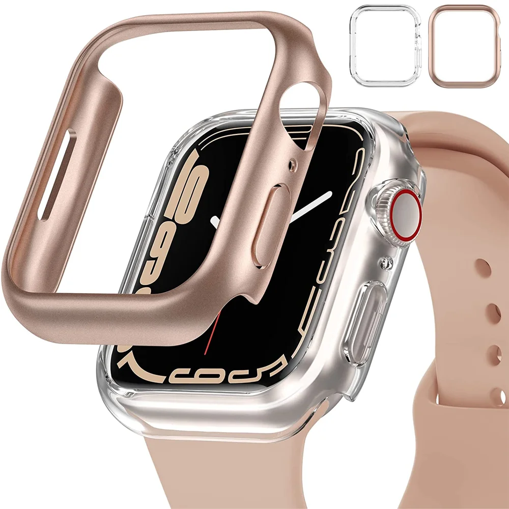 Чехол для Apple Watch Φ series 7 6 se 5 8 3, аксессуары для ПК, защита экрана, бампер для iWatch Φ 41 мм 45 мм 44 мм 40 мм 42 мм 38 мм
Чехол для Apple Watch Φ series 7 6 se 5 8 3, аксессуары для ПК, защита экрана, бампер для iWatch Φ 41 мм 45 мм 44 мм 40 мм 42 мм 38 мм