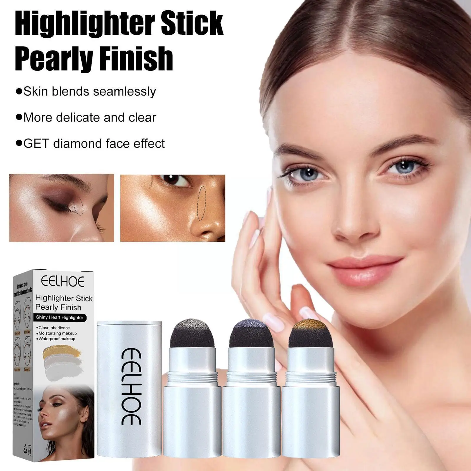 New High-gloss Stick Pearly Repairing Face Brightening Clavicle Fine Flashing Pearly Repairing Highlighting Three-dimension F7L7
New High-gloss Stick Pearly Repairing Face Brightening Clavicle Fine Flashing Pearly Repairing Highlighting Three-dimension F7L7
