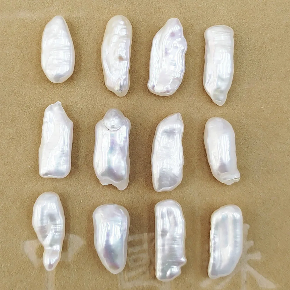 1pc Natural Freshwater Baroque Pearl 15~20mm Irregular Cylindrical Loose Beads for Charm Jewelry Making DIY Necklace Accessories
1pc Natural Freshwater Baroque Pearl 15~20mm Irregular Cylindrical Loose Beads for Charm Jewelry Making DIY Necklace Accessories