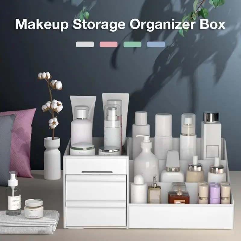 Makeup Storage Organizer Box Large Capacity Cosmetic Storage Box Makeup DrawerJewelry Nail Polish Makeup Container For Desktop
Makeup Storage Organizer Box Large Capacity Cosmetic Storage Box Makeup DrawerJewelry Nail Polish Makeup Container For Desktop