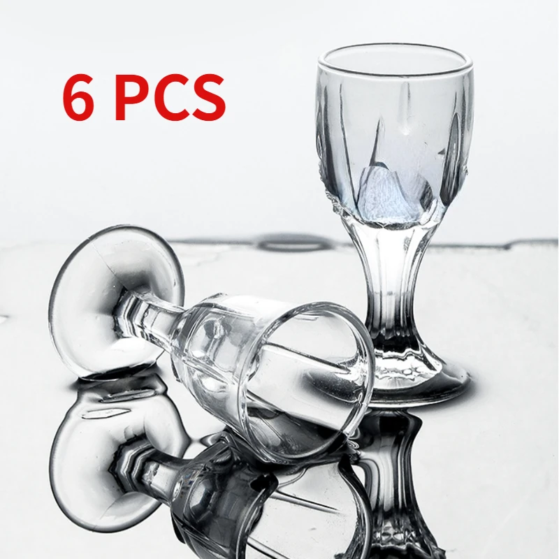 6pcs/lot Small Capacity Glass Chinese Spirits Cup Goblet Spirits Cup Wine Dispenser Wholesale Transparent Cups 10ml Drinkware
6pcs/lot Small Capacity Glass Chinese Spirits Cup Goblet Spirits Cup Wine Dispenser Wholesale Transparent Cups 10ml Drinkware