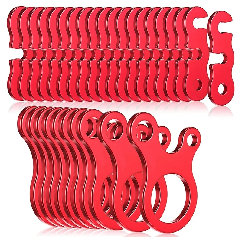 New-30 Pcs CNC Aluminum Alloy Guy Line Cord Adjuster Camping Rope Tensioner Tent Rope Tightener for Outdoor Activity
New-30 Pcs CNC Aluminum Alloy Guy Line Cord Adjuster Camping Rope Tensioner Tent Rope Tightener for Outdoor Activity
