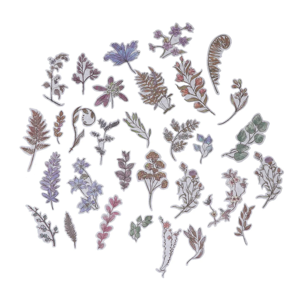 120PCS DIY Creative Plants Design Decorative Stickers Washi Paper Stickers for Album Diary Envelope
120PCS DIY Creative Plants Design Decorative Stickers Washi Paper Stickers for Album Diary Envelope