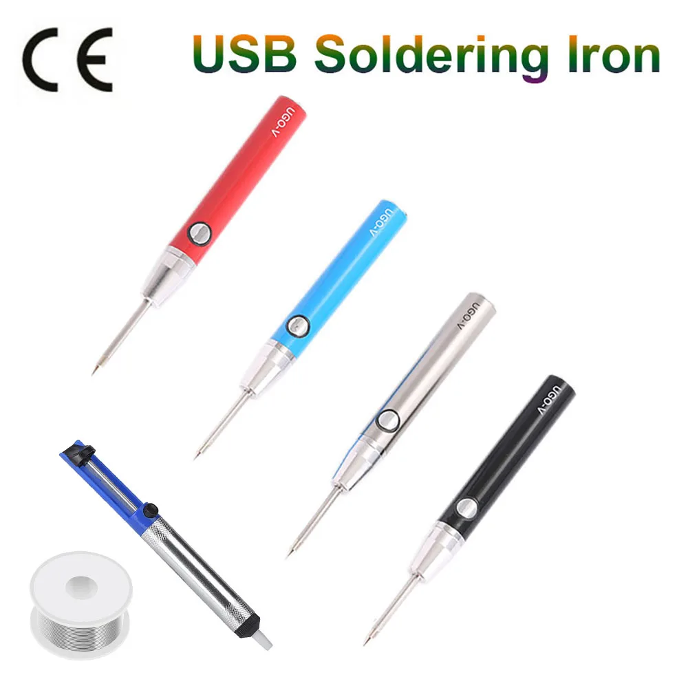 Portable 9V USB Soldering Iron Tool Kit Adjustable Wireless Tin Solder Household Electric Welder Support For Phone Repair Tools
Portable 9V USB Soldering Iron Tool Kit Adjustable Wireless Tin Solder Household Electric Welder Support For Phone Repair Tools
