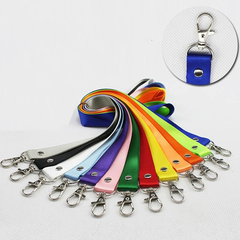 100Pcs Neck Strap Lanyards Keychain Badge Holder ID Card Pass Hang Rope Key Ring Accessories Gifts
100Pcs Neck Strap Lanyards Keychain Badge Holder ID Card Pass Hang Rope Key Ring Accessories Gifts