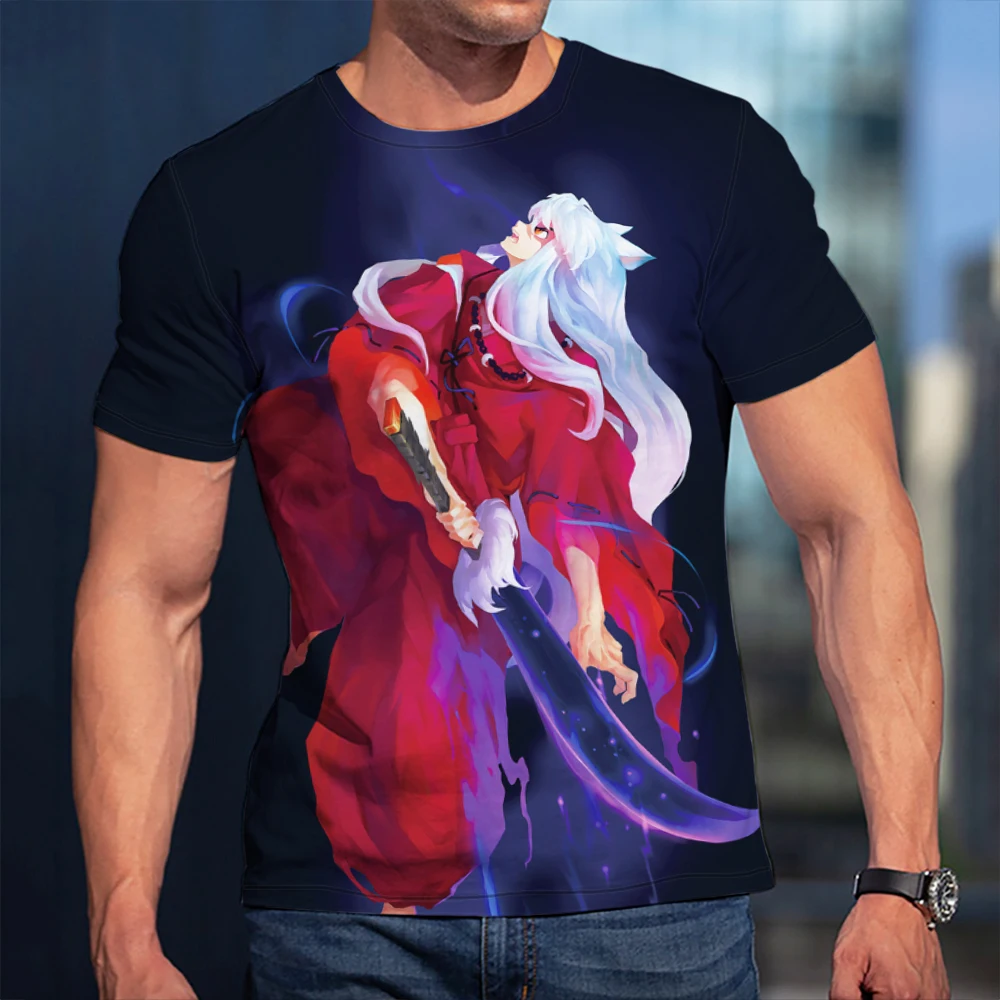 Модная уличная одежда 2021, одежда для манги Inuyasha, 3D футболка с круглым вырезом, повседневные уличные футболки с коротким рукавом в стиле хип-х...
Модная уличная одежда 2021, одежда для манги Inuyasha, 3D футболка с круглым вырезом, повседневные уличные футболки с коротким рукавом в стиле хип-х...