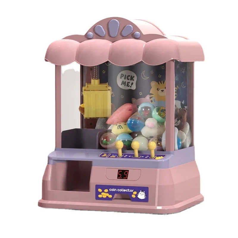 Children's Mini Prize Claw Machine Clip Doll Machine Small Household Coin Toy Girl Gashapon Machine Candy Game Machine
Children's Mini Prize Claw Machine Clip Doll Machine Small Household Coin Toy Girl Gashapon Machine Candy Game Machine