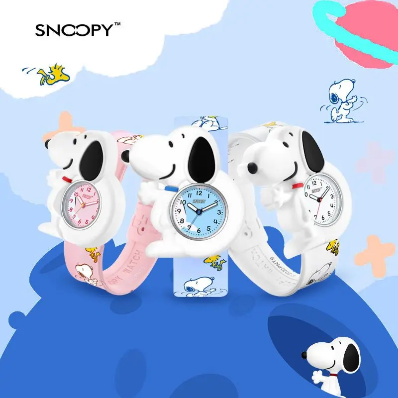 Kawaii Snoopy Charlie Brown Woodstock Cartoon Cute Dolls Snap Bezel Children's Watches Anime Plush Toys for Girl Birthday Gift
Kawaii Snoopy Charlie Brown Woodstock Cartoon Cute Dolls Snap Bezel Children's Watches Anime Plush Toys for Girl Birthday Gift