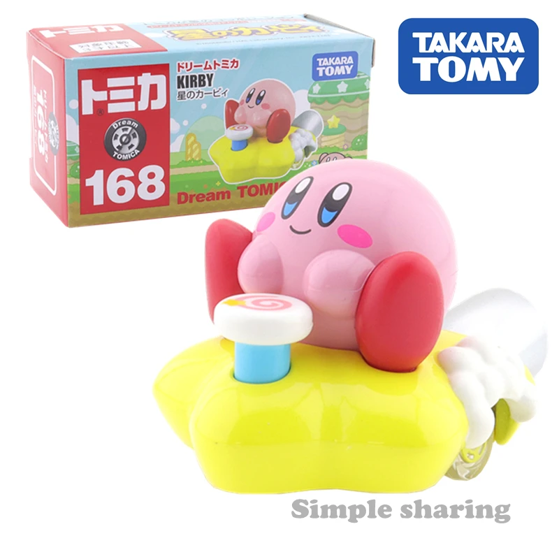 Takara Tomy Dream Tomica No.168 Kirby's Dream Land Игрушечная модель автомобиля, литые забавные детские куклы для детей
Takara Tomy Dream Tomica No.168 Kirby's Dream Land Игрушечная модель автомобиля, литые забавные детские куклы для детей