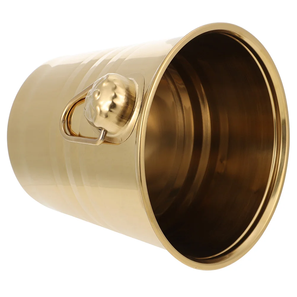 Bucket Icebin Champagne Tub Bar Cooler Tall Narrow Storage Stainless Steel Beer Beverage Cube Holder Gold Chiller Pail Metal
Bucket Icebin Champagne Tub Bar Cooler Tall Narrow Storage Stainless Steel Beer Beverage Cube Holder Gold Chiller Pail Metal